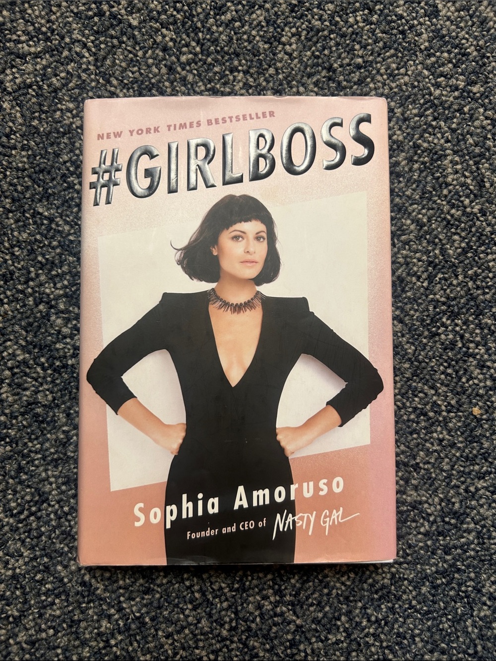 #GIRLBOSS Hardcover book by Sophia Amoruso CEO of Nasty Gal